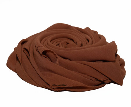 Georgette Chiffon - Dirty Brown
