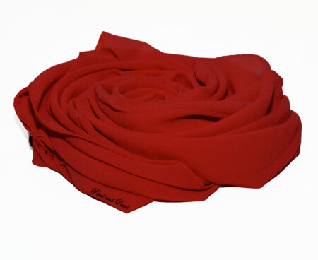 Georgette Chiffon - Scarlet