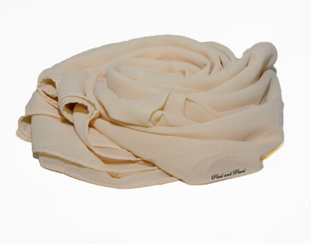 Georgette Chiffon - Cream