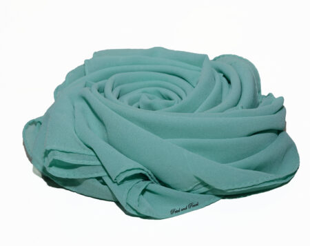 Georgette Chiffon - Cyan