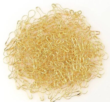 Pear-shaped pins - Golden