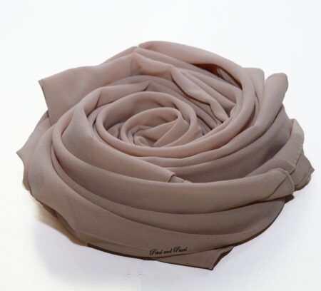 Georgette Chiffon - Nude Pink