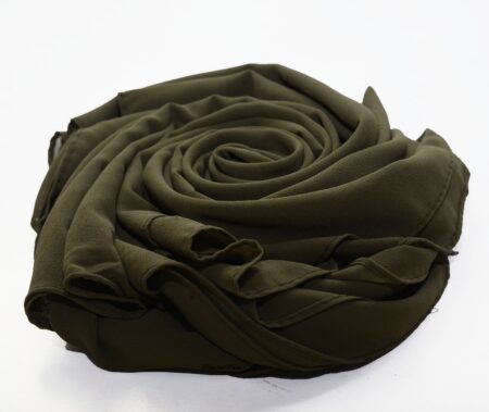 Georgette Chiffon - Army Green