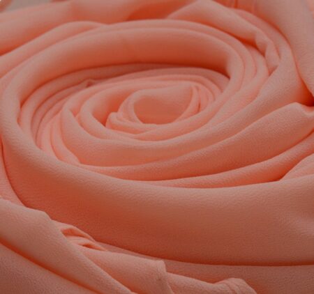 Georgette Chiffon - Peach