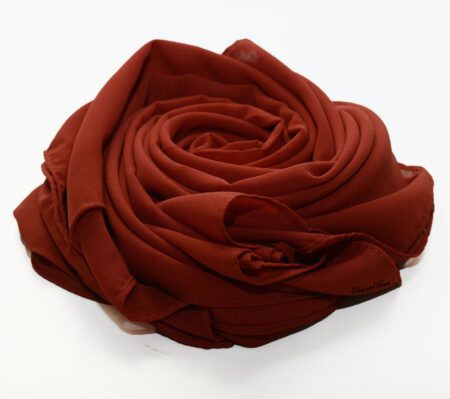 Georgette Chiffon - Auburn