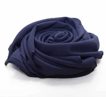 Georgette Chiffon - Steel Blue
