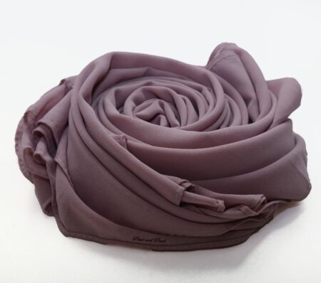Georgette Chiffon - Dusty Purple