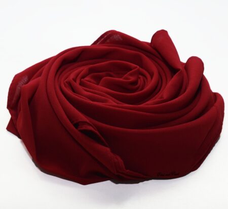 Georgette Chiffon - Maroon