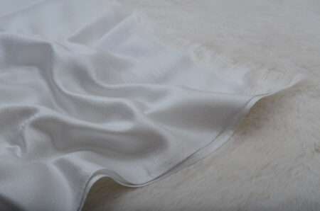 Shimmer Silk - White