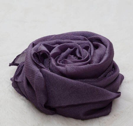 Crinkle Chiffon -  Mystical Purple