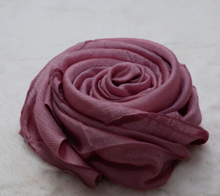Crinkle Chiffon - French Rose