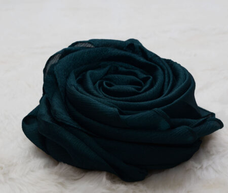 Crinkle Chiffon - Teal