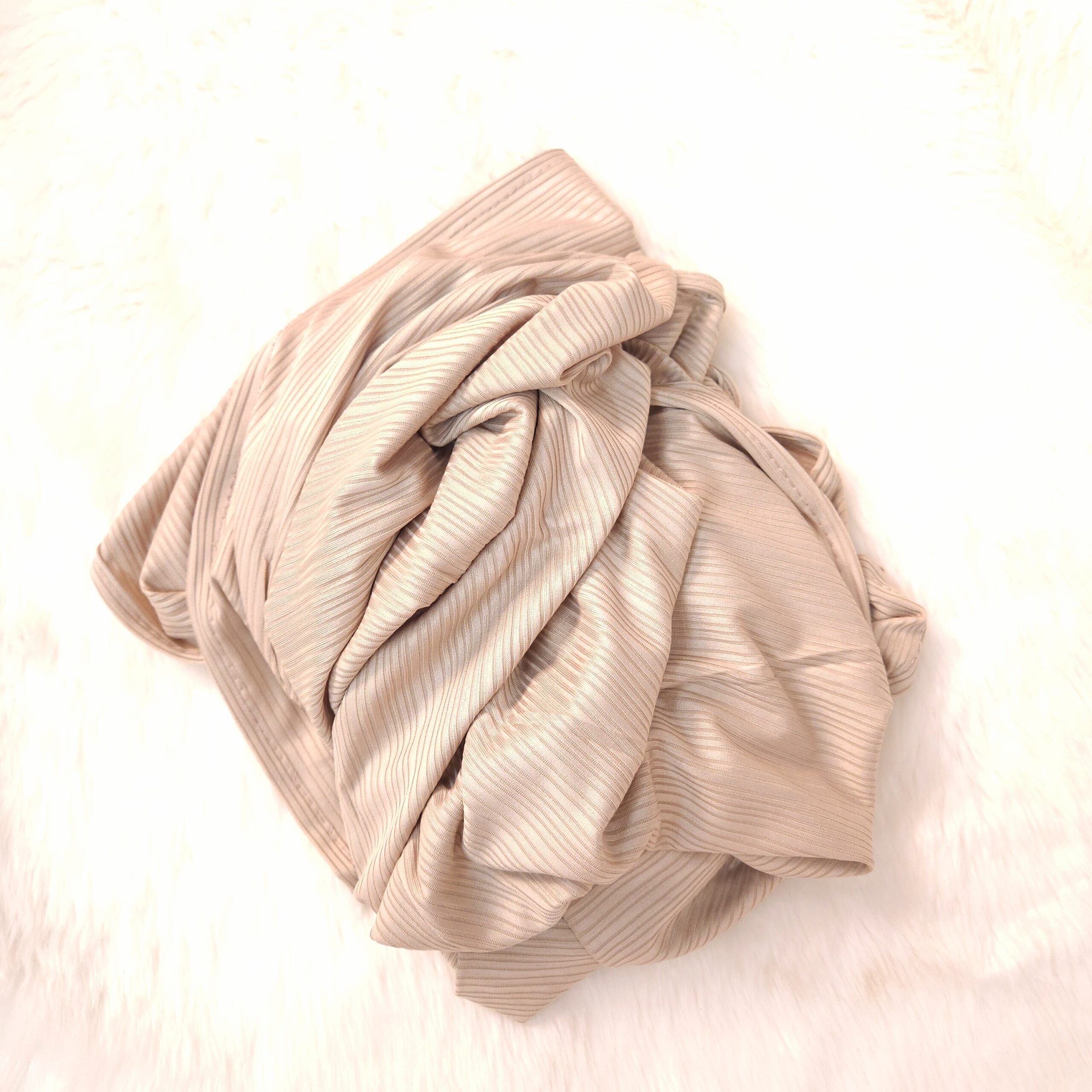 Ribbed Jersey - Tan