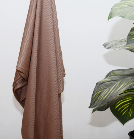 Ribbed Jersey - Walnut