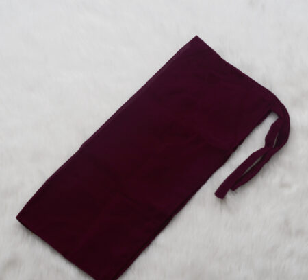 Half Niqab - Burgundy