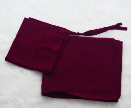 Hijab Niqab Set - Burgundy