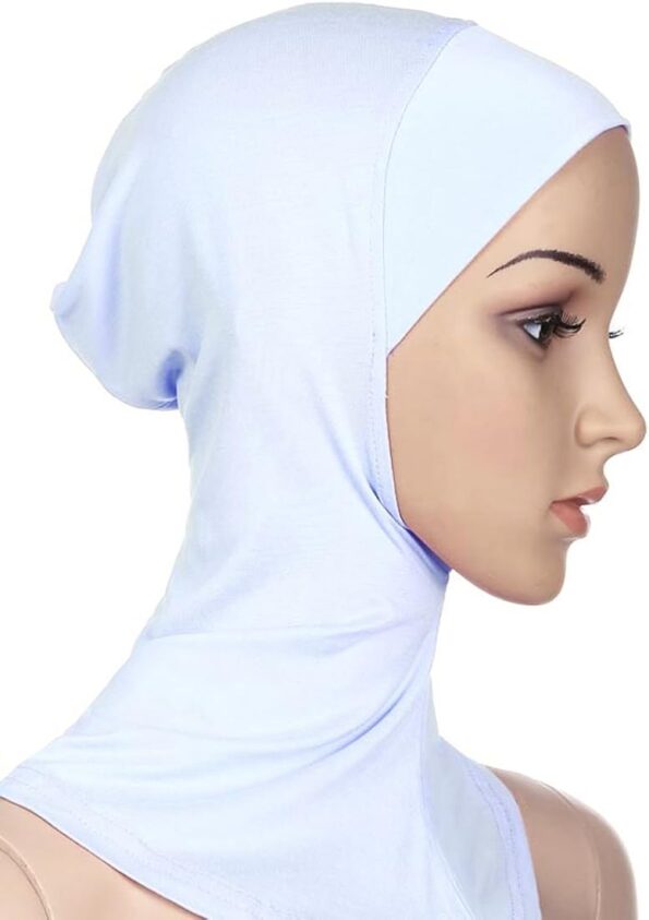 white ninja cap
