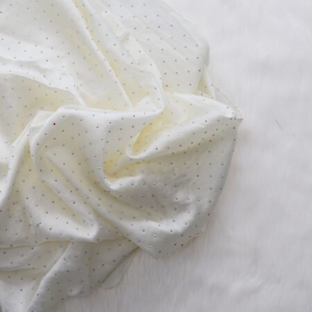 Studded Silk - Ivory